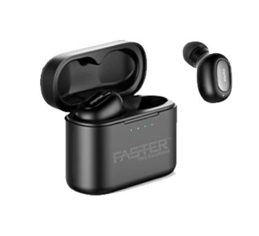 FASTER S600 TWS Stereo Earbuds with Power Box