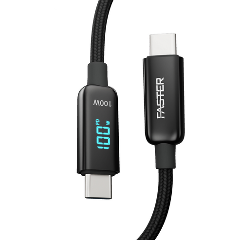 FASTER 100W USB-C TO USB-C PD CABLE