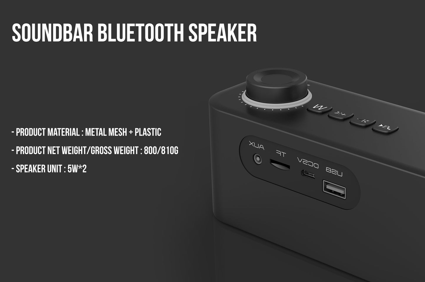 Experience Music Freedom: FASTER Z5 Soundbar Wireless Speaker