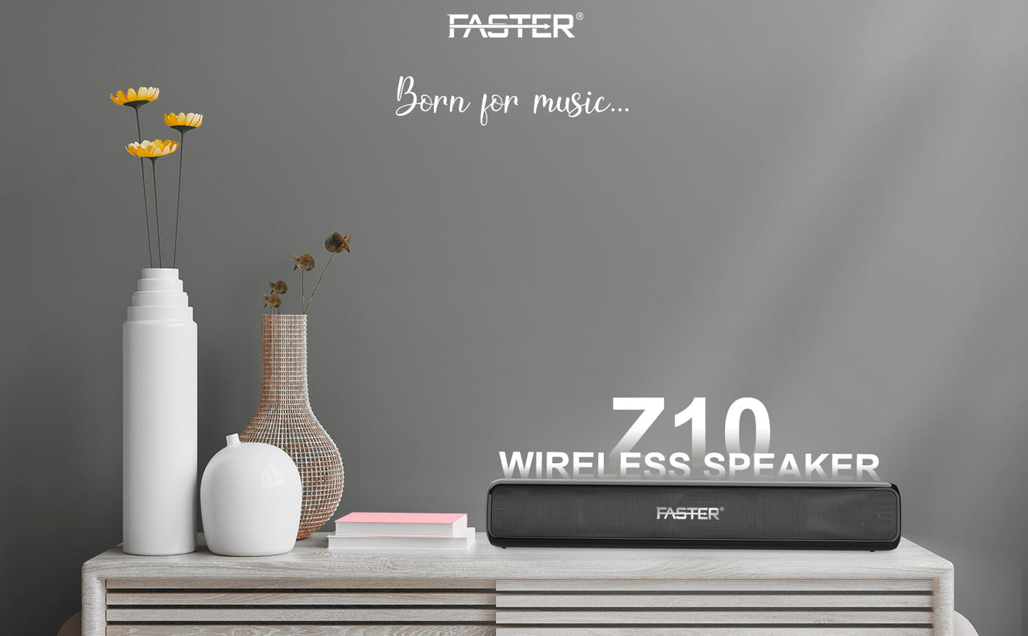 Sound Experience: FASTER Z10 Soundbar Wireless Speaker 20W